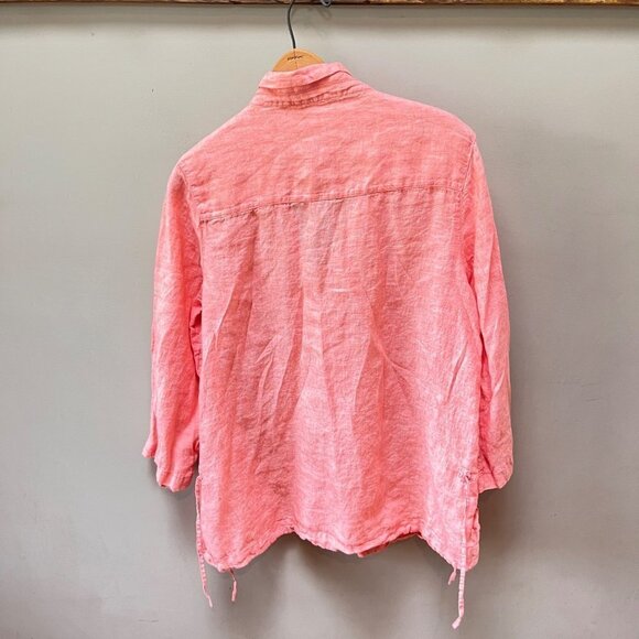 Sigrid‎ Olsen Linen Tunic Top- Size L - Picture 3 of 3